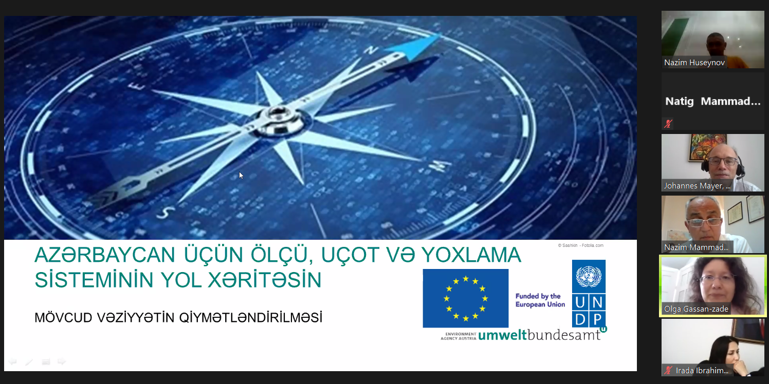 EU Acquis and MRV roadmaps presented for Azerbaijan, towards the development of a National GHG Inventory System